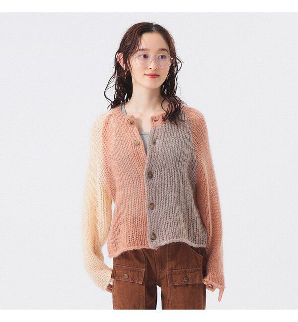 BEAMSBOY「モヘア クレイジー カーディガン」|ニット・セーター|