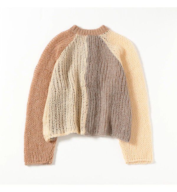 BEAMSBOY「モヘア クレイジー カーディガン」|ニット・セーター|