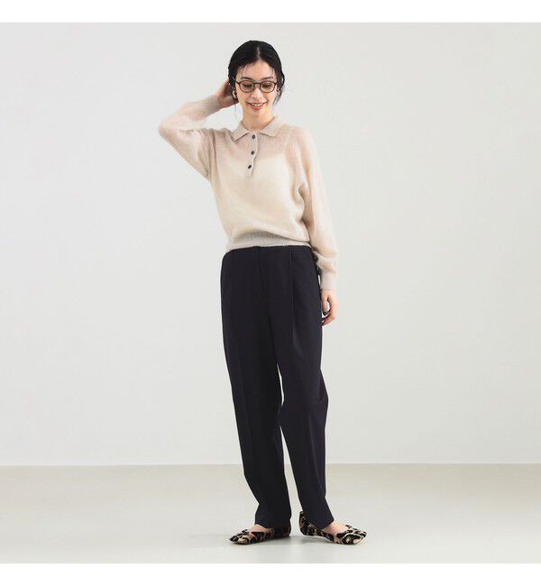 Demi-Luxe BEAMS 「トロピカル 1タック パンツ」|チノ|