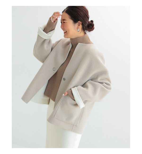 Demi-Luxe BEAMS 「リバー ミドルコート」|ダッフルコート|