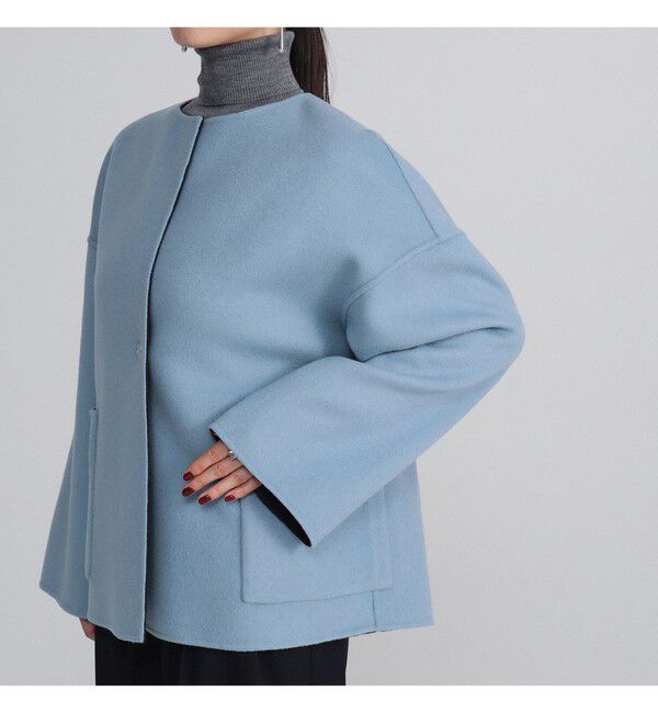 Demi-Luxe BEAMS 「リバー ミドルコート」|ダッフルコート|