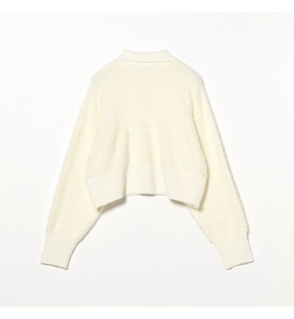 Ray BEAMS 「フェザー シャギー スキッパー ニット」|ニット・セーター|