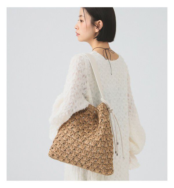 Ray BEAMS 「ワンハンドル ペーパー トートバッグ」|トートバッグ|OFF_WHITE