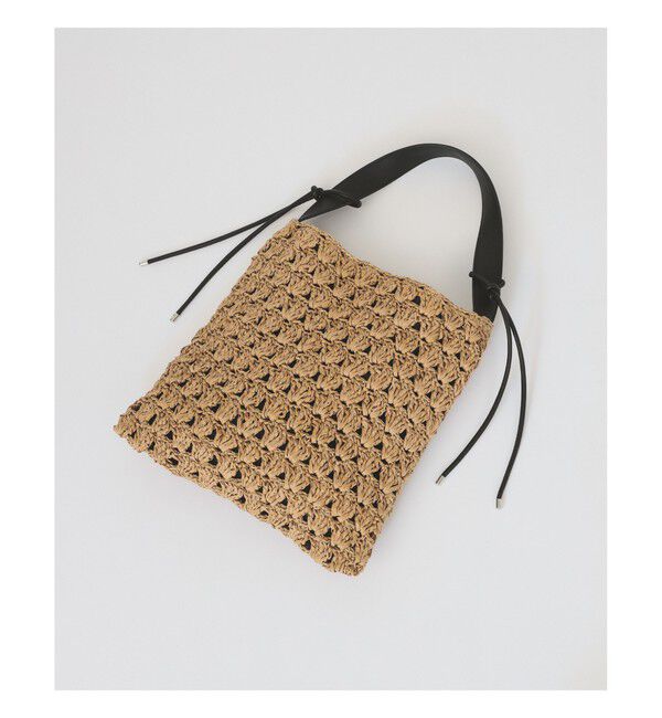 Ray BEAMS 「ワンハンドル ペーパー トートバッグ」|トートバッグ|BLACK