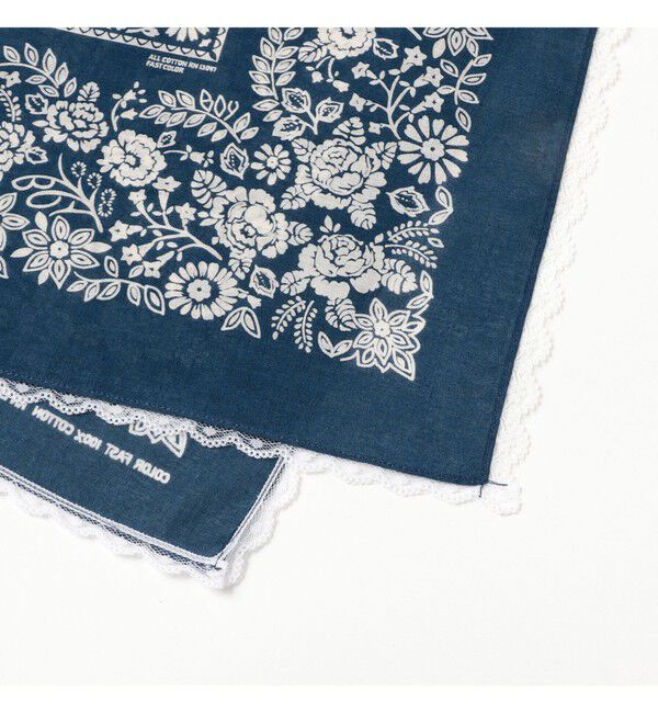 BEAMSBOY「2WAY フラワー バンダナ」|ハンカチ|