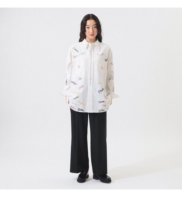 BEAMSBOY「エンブロ ワーク シャツ」|シャツ・ブラウス|