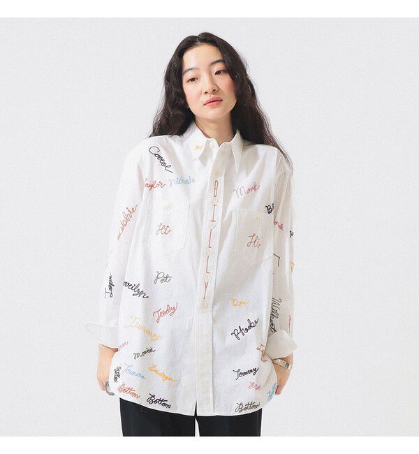 BEAMSBOY「エンブロ ワーク シャツ」|シャツ・ブラウス|