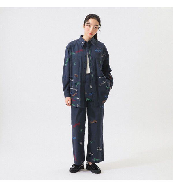 BEAMSBOY「エンブロ ワーク シャツ」|シャツ・ブラウス|