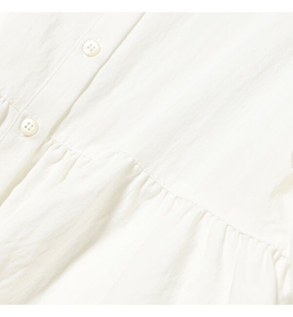 Ray BEAMS 「ティアード 2Way パフ スリーブ ブラウス」|シャツ・ブラウス|