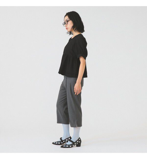 Ray BEAMS 「ティアード 2Way パフ スリーブ ブラウス」|シャツ・ブラウス|