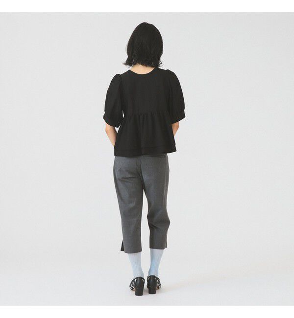 Ray BEAMS 「ティアード 2Way パフ スリーブ ブラウス」|シャツ・ブラウス|