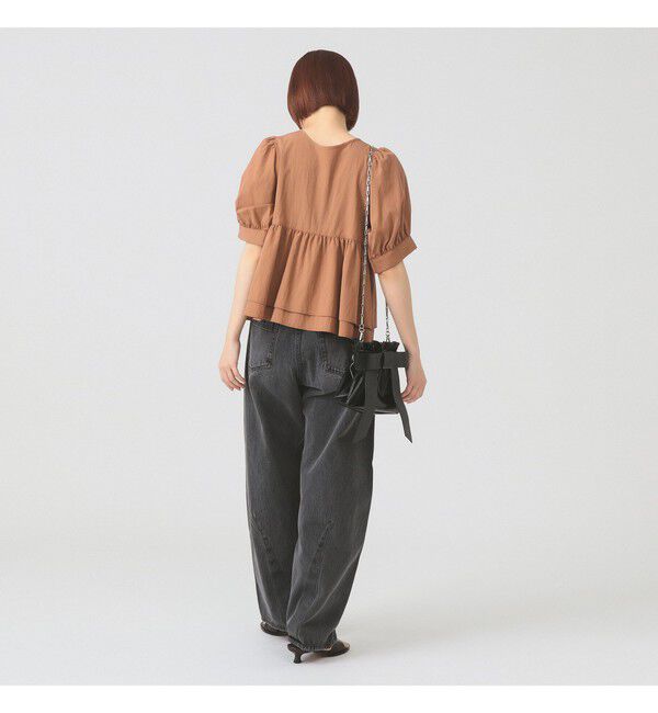 Ray BEAMS 「ティアード 2Way パフ スリーブ ブラウス」|シャツ・ブラウス|