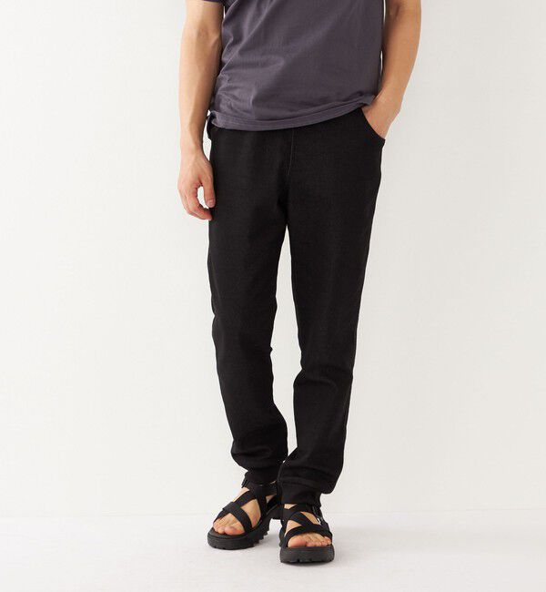 SHIPS Colors 「SHIPS Colors: 〈手洗い可能〉ストレッチ リブ パンツ◇」|その他|ブラック