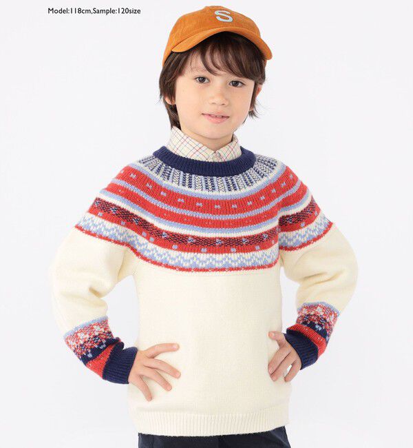 SHIPS KIDS「SHIPS KIDS:100～130cm / ネル チェック ボタンダウン シャツ」|シャツ・ブラウス|