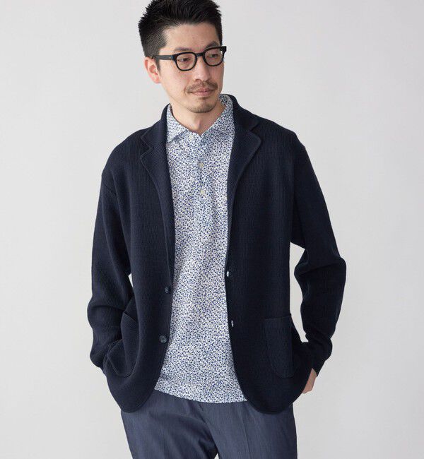 SHIPS「SHIPS: フラワープリント ショートスリーブ ポロシャツ」|ポロシャツ|