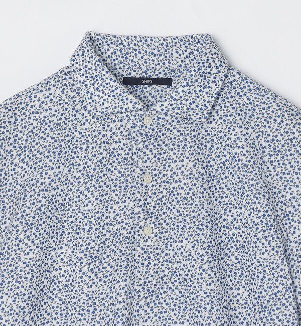 SHIPS「SHIPS: フラワープリント ショートスリーブ ポロシャツ」|ポロシャツ|