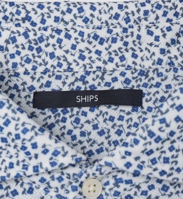 SHIPS「SHIPS: フラワープリント ショートスリーブ ポロシャツ」|ポロシャツ|