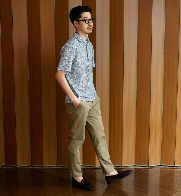 SHIPS「SHIPS: フラワープリント ショートスリーブ ポロシャツ」|ポロシャツ|