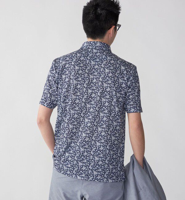 SHIPS「SHIPS: フラワープリント ショートスリーブ ポロシャツ」|ポロシャツ|