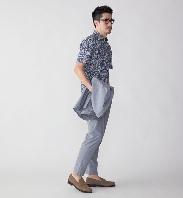 SHIPS「SHIPS: フラワープリント ショートスリーブ ポロシャツ」|ポロシャツ|