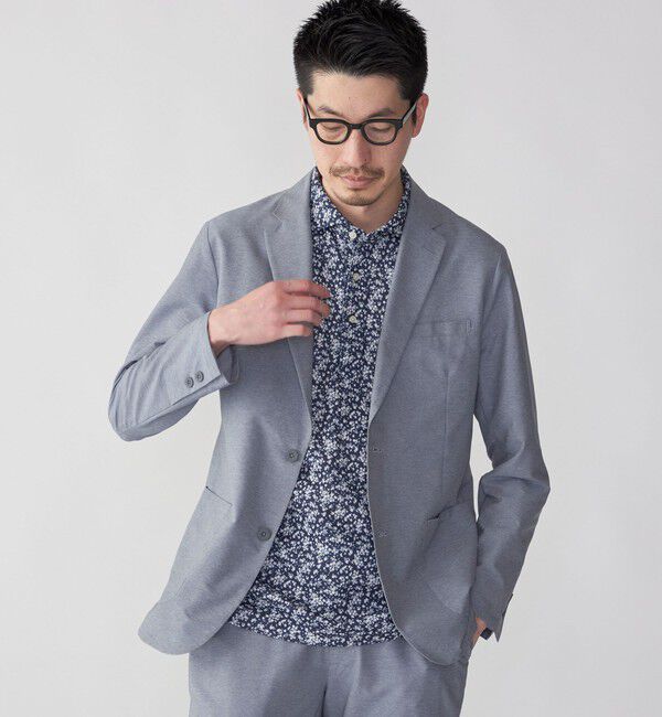 SHIPS「SHIPS: フラワープリント ショートスリーブ ポロシャツ」|ポロシャツ|