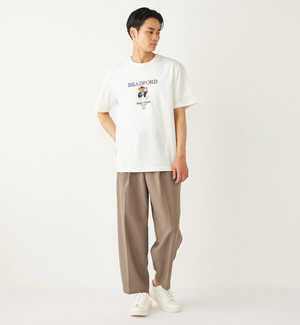 SHIPS Colors 「SHIPS Colors:TeddyBear(R) プリント & ステッチ TEE◇」|Tシャツ・カットソー|