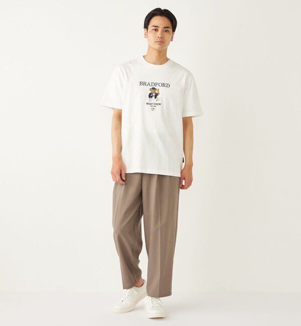 SHIPS Colors 「SHIPS Colors:TeddyBear(R) プリント & ステッチ TEE◇」|Tシャツ・カットソー|