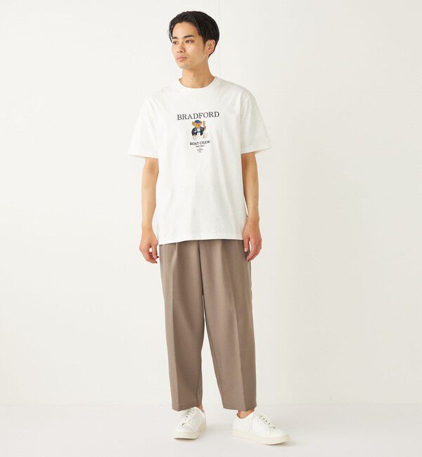 SHIPS Colors 「SHIPS Colors:TeddyBear(R) プリント & ステッチ TEE◇」|Tシャツ・カットソー|