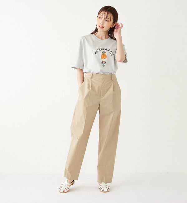 SHIPS Colors 「SHIPS Colors:TeddyBear(R) プリント & ステッチ TEE◇」|Tシャツ・カットソー|