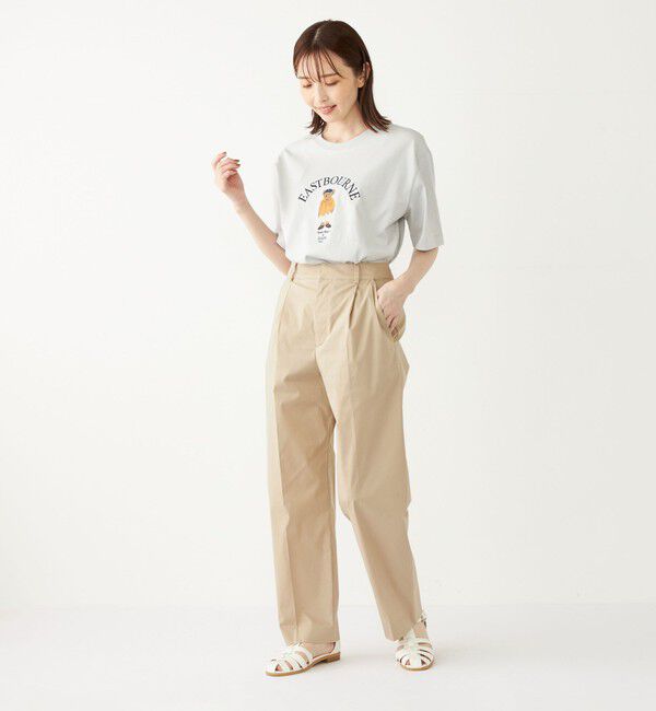 SHIPS Colors 「SHIPS Colors:TeddyBear(R) プリント & ステッチ TEE◇」|Tシャツ・カットソー|