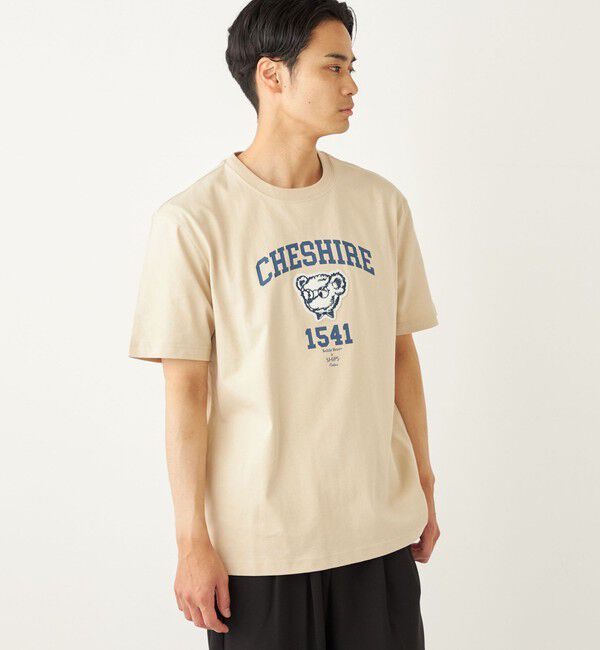 SHIPS Colors 「SHIPS Colors:TeddyBear(R) プリント & ステッチ TEE◇」|Tシャツ・カットソー|