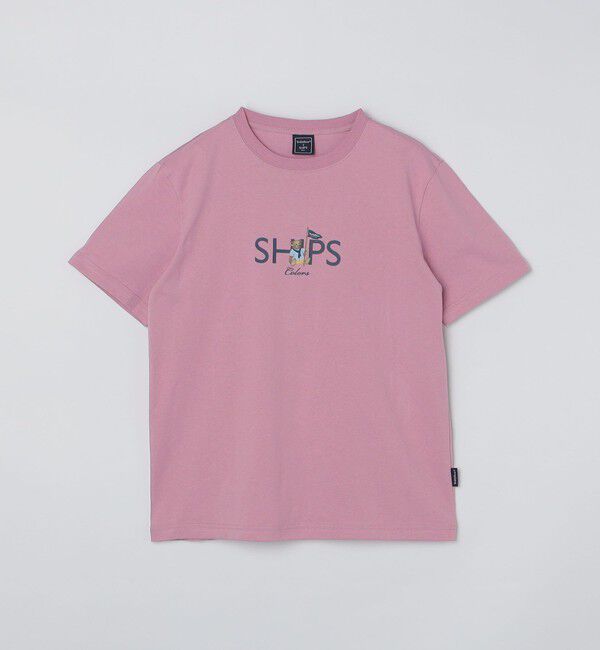 SHIPS Colors 「SHIPS Colors:TeddyBear(R) プリント & ステッチ TEE◇」|Tシャツ・カットソー|