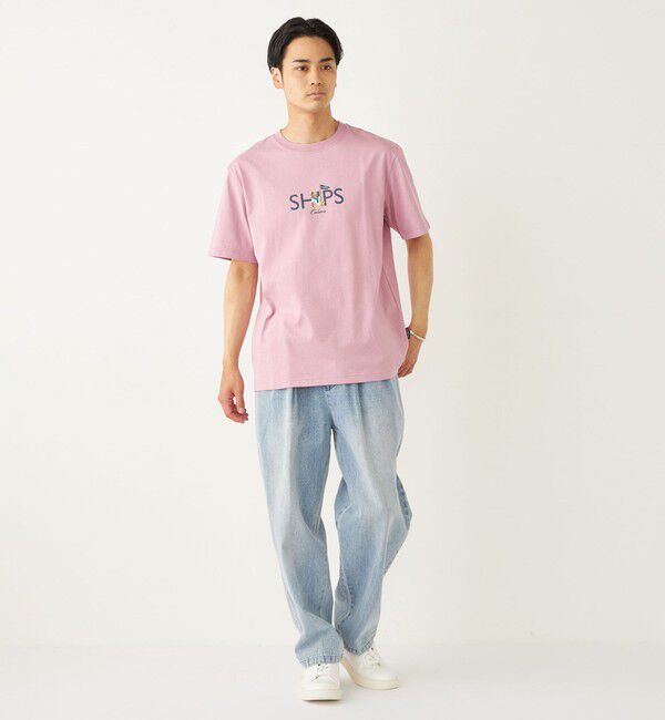 SHIPS Colors 「SHIPS Colors:TeddyBear(R) プリント & ステッチ TEE◇」|Tシャツ・カットソー|