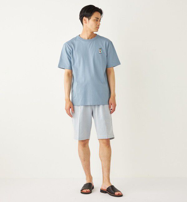 SHIPS Colors 「SHIPS Colors:TeddyBear(R) プリント & ステッチ TEE◇」|Tシャツ・カットソー|