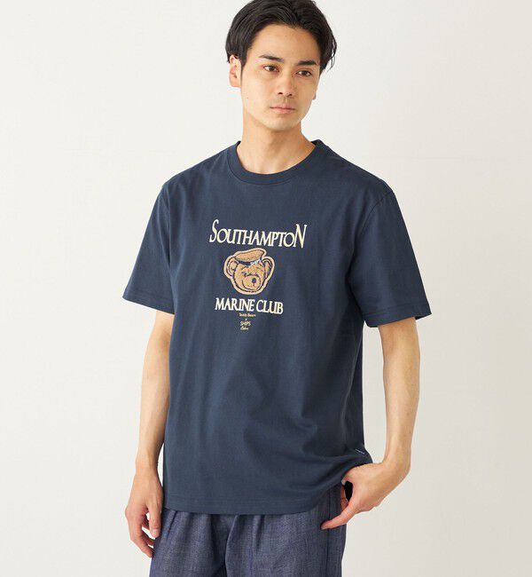 SHIPS Colors 「SHIPS Colors:TeddyBear(R) プリント & ステッチ TEE◇」|Tシャツ・カットソー|