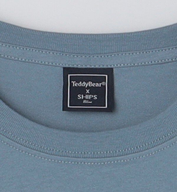 SHIPS Colors 「SHIPS Colors:TeddyBear(R) プリント & ステッチ TEE◇」|Tシャツ・カットソー|