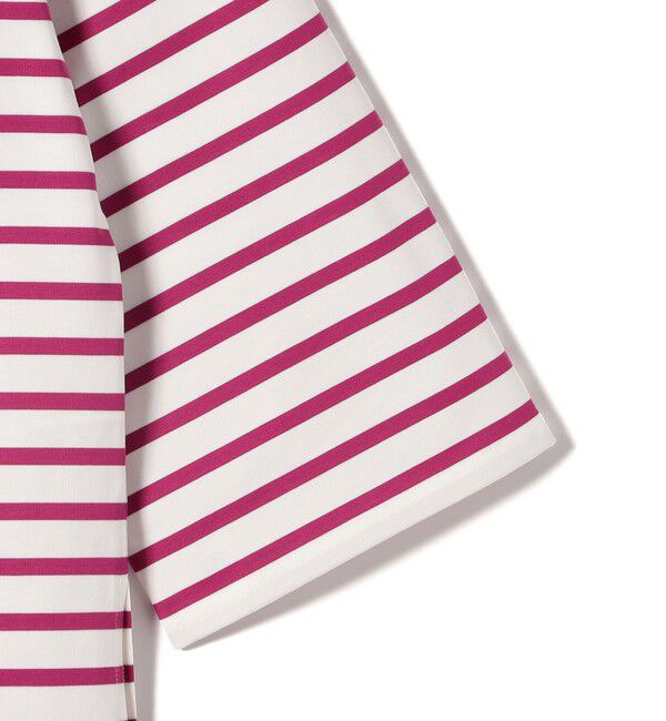 SHIPS for women「DRAWELL:〈手洗い可能〉ワイド スリーブ ボーダー」|Tシャツ・カットソー|