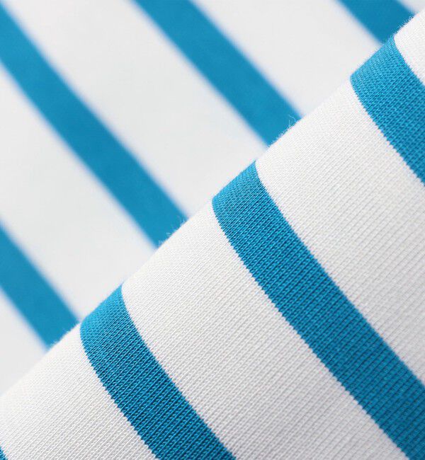 SHIPS for women「DRAWELL:〈手洗い可能〉ワイド スリーブ ボーダー」|Tシャツ・カットソー|