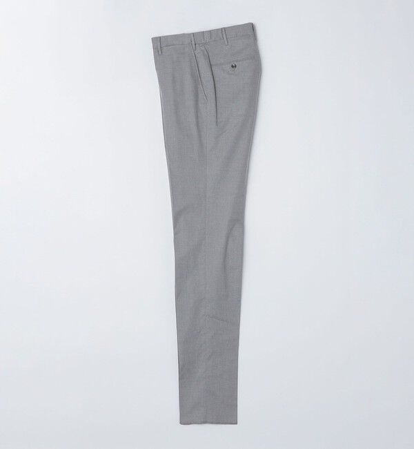 SHIPS「SHIPS:〈手洗い可能〉コットン シャークスキン スラックス」|スラックス|