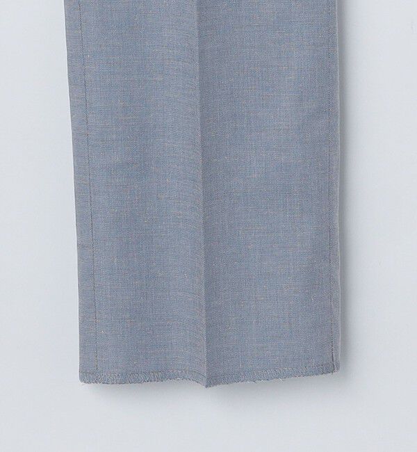 SHIPS「SHIPS:〈手洗い可能〉コットン シャークスキン スラックス」|スラックス|