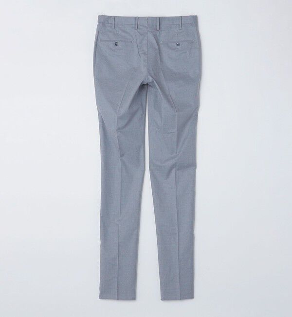 SHIPS「SHIPS:〈手洗い可能〉コットン シャークスキン スラックス」|スラックス|