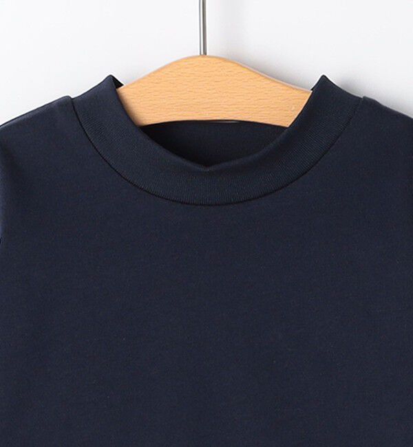 SHIPS KIDS「SHIPS KIDS:80～90cm / パターン 切替 長袖 TEE」|Tシャツ・カットソー|