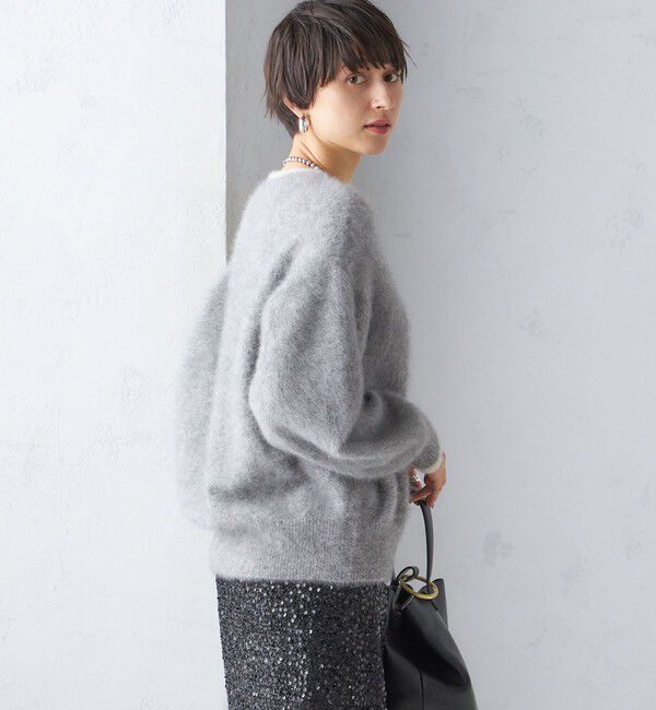 SHIPS for women「杢 FOX クルーネック プルオーバー」|ニット・セーター|