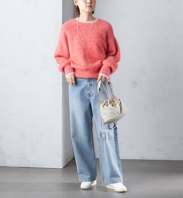 SHIPS for women「杢 FOX クルーネック プルオーバー」|ニット・セーター|