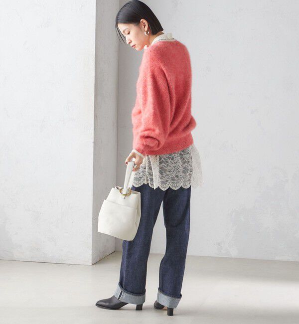 SHIPS for women「杢 FOX クルーネック プルオーバー」|ニット・セーター|