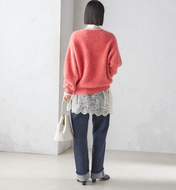 SHIPS for women「杢 FOX クルーネック プルオーバー」|ニット・セーター|