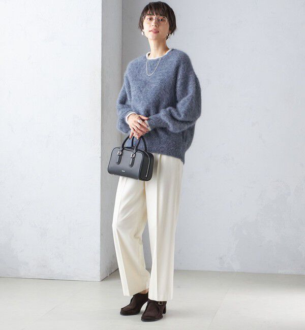 SHIPS for women「杢 FOX クルーネック プルオーバー」|ニット・セーター|