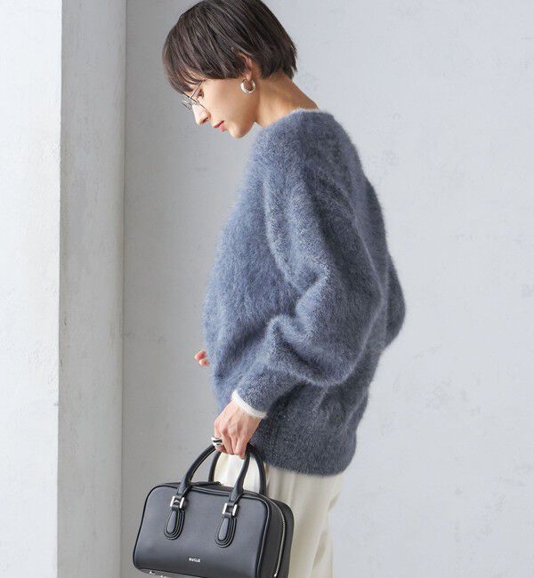 SHIPS for women「杢 FOX クルーネック プルオーバー」|ニット・セーター|