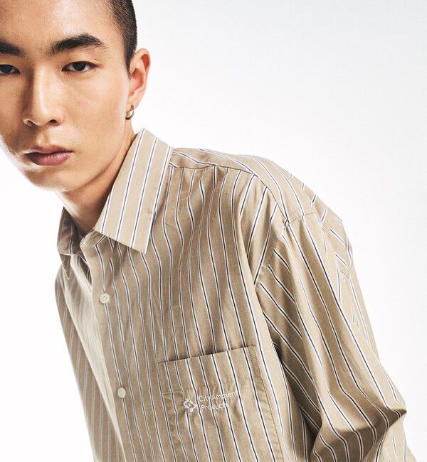 SHIPS「City Ambient Products: レギュラーカラー ブロード オーバー シャツ (長袖)」|シャツ・ブラウス|