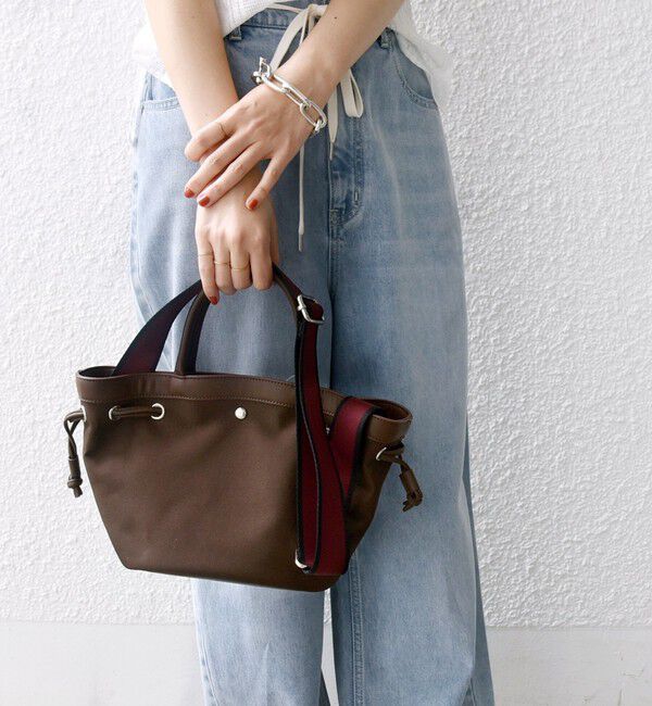 SHIPS for women「【WEB限定】テープ ショルダー ドロスト バッグ」|ショルダー・メッセンジャー|